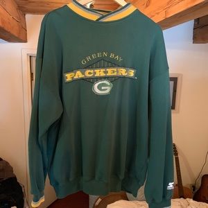 Vintage packers starter crew neck